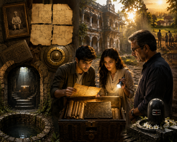 The Four-Piece Treasure Map