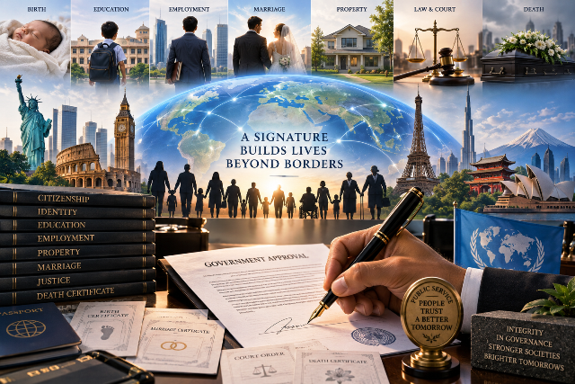 The Value of a Signature